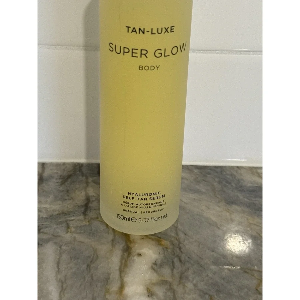 Tan Luxe Super Glow Body Hyaluronic Self Tan Serum Gradual 150 ml /5.07 oz New